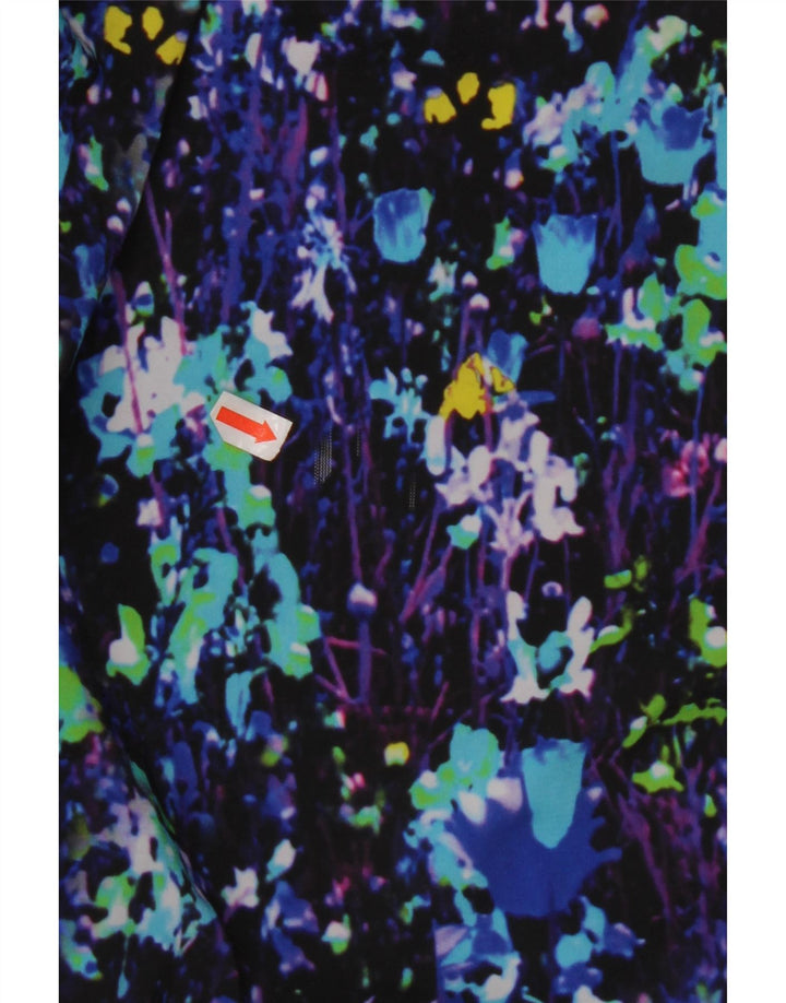 COAST Robe fourreau à motif abstrait pour femme UK 10 Small Multicolore