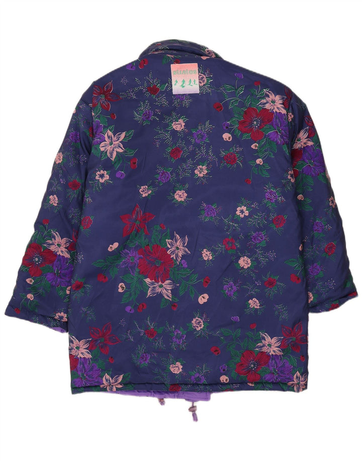 Stratos Veste de ski réversible surdimensionnée pour femme EU 44 XL Violet Polyester