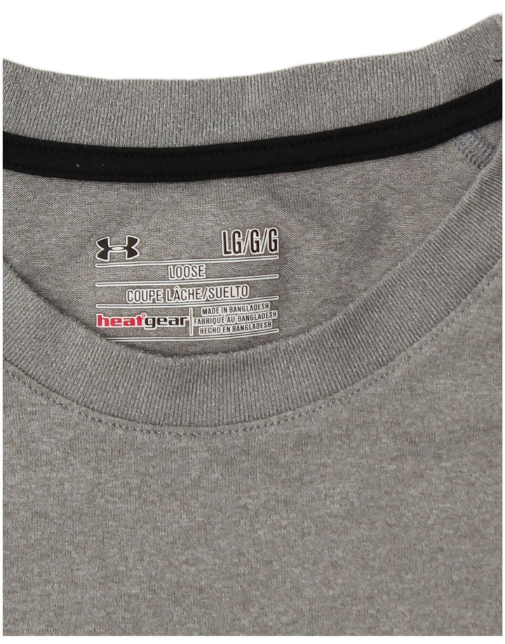 UNDER ARMOUR T-Shirt Homme Grand Gris