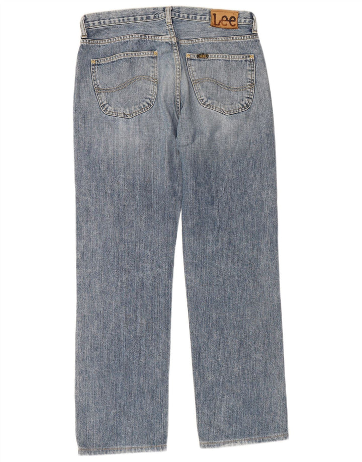 Lee Jean Droit Seattle W33 L30 Homme Bleu Coton