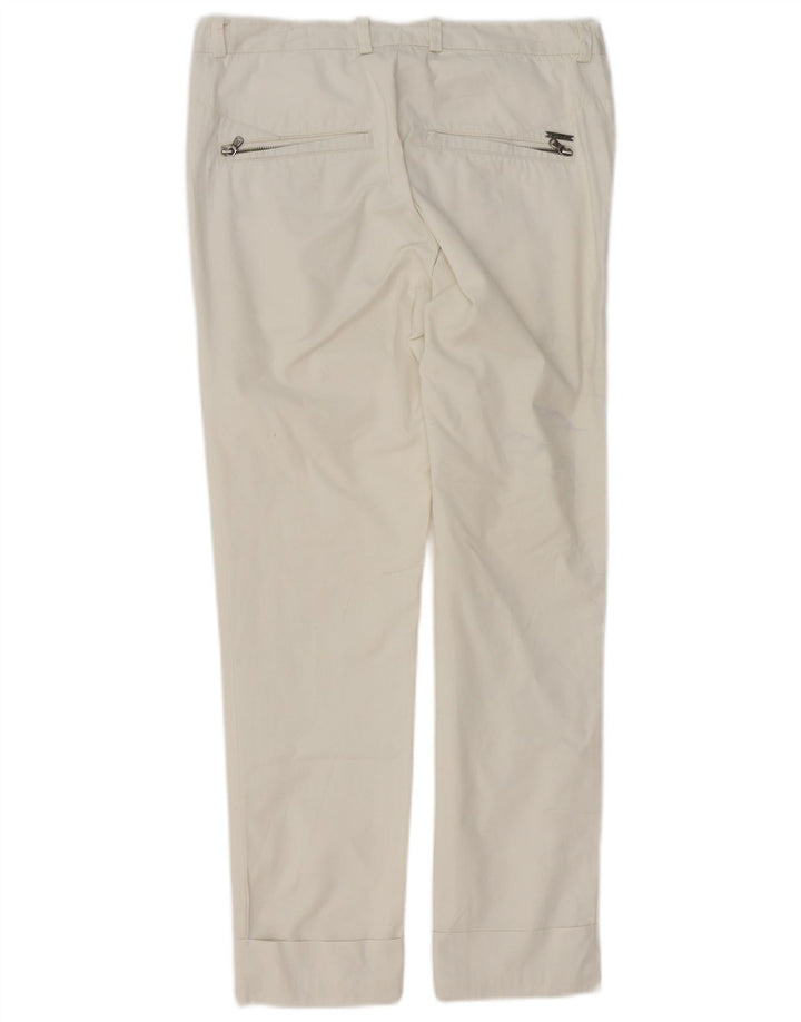 DIESEL Pantalon de Costume Slim Femme W26 L25 Blanc