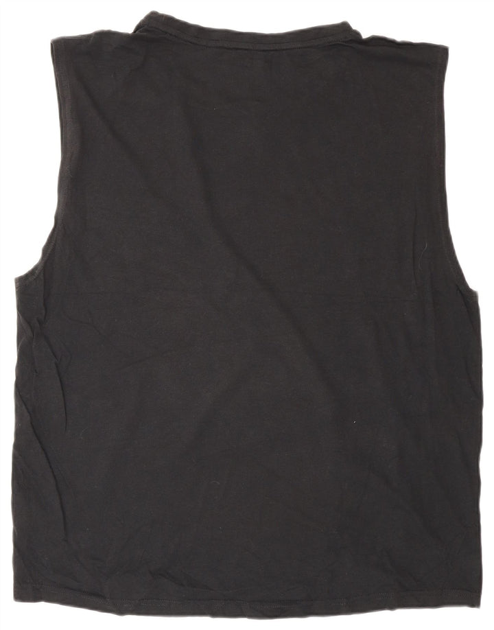 Mossimo Débardeur Graphique Homme XL Noir Coton