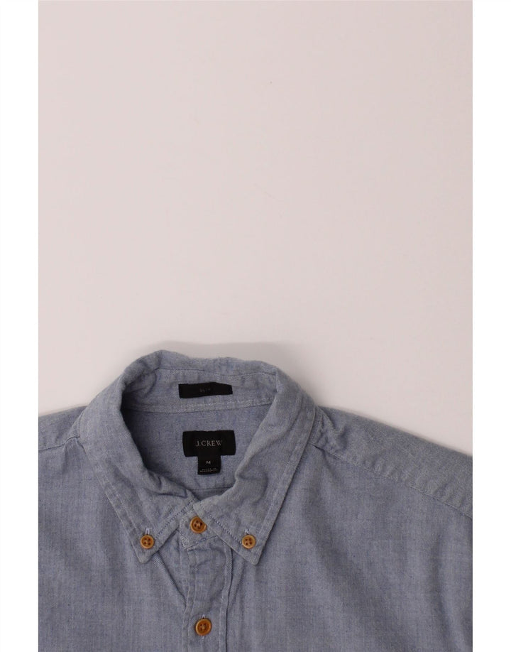 J. CREW Mens Slim Shirt Medium Blue Cotton Vintage J. Crew and Second-Hand J. Crew from Messina Hembry 