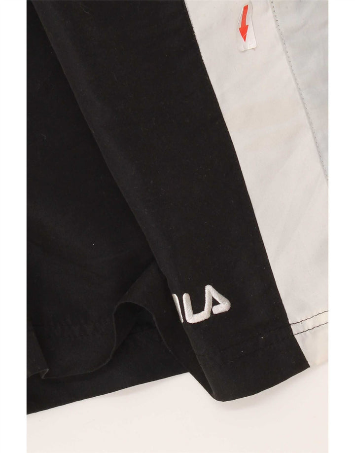 Fila Short de Sport XL Homme Noir Colourblock