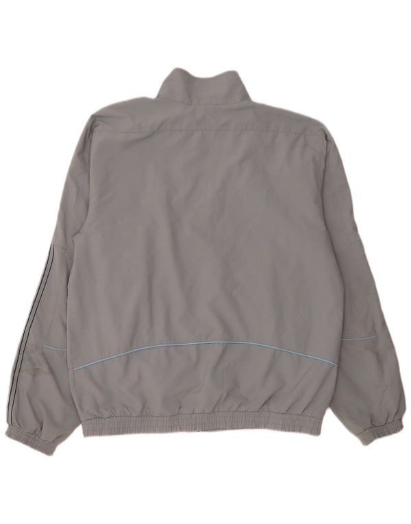 Adidas Veste de Survêtement Homme Gris Moyen Colourblock