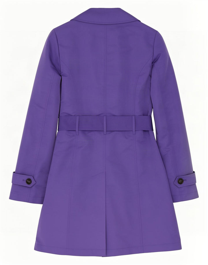 Marks & Spencer Trench-Coat Femme UK 12 Violet Moyen Polyester