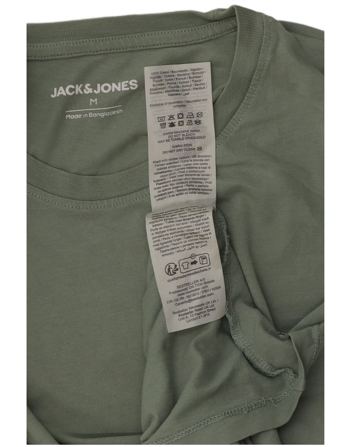 Jack & Jones T-Shirt Homme Vert Moyen Coton