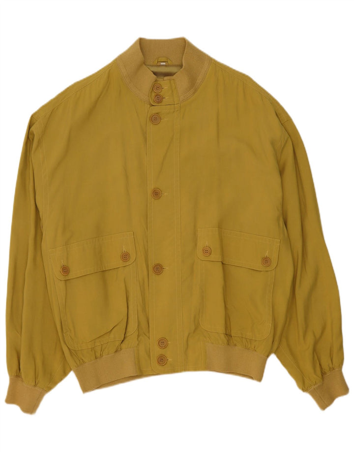 Veste Bomber Homme Vintage IT 52 XL Jaune