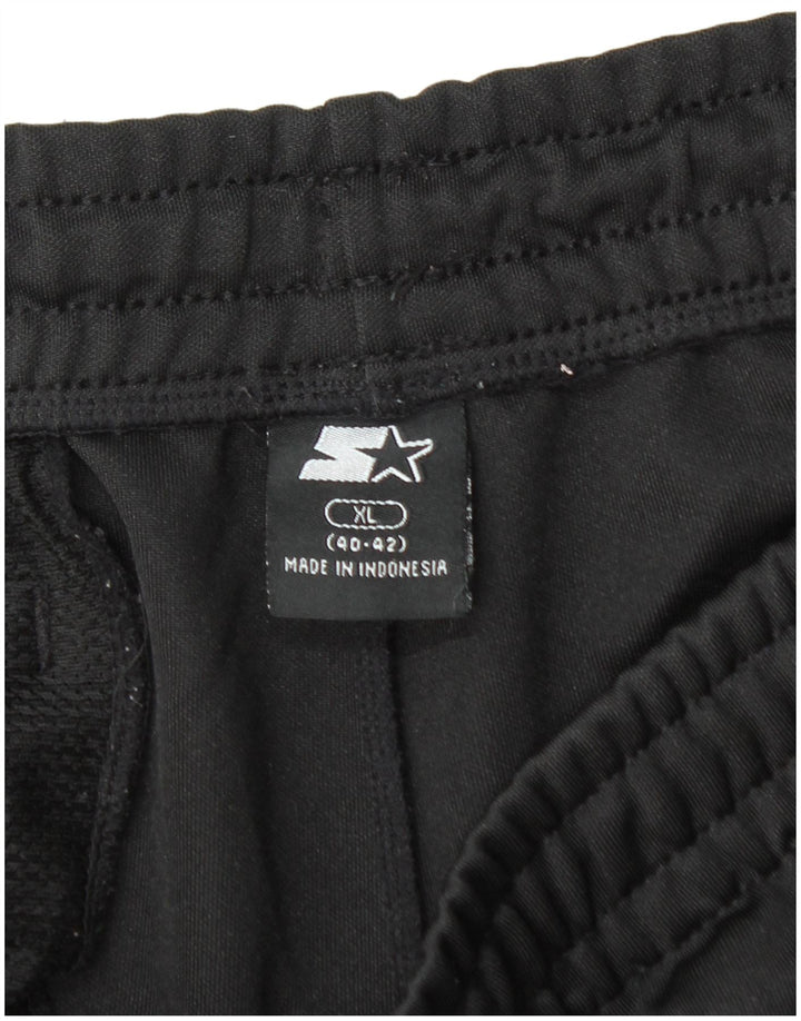 STARTER Mens Tracksuit Trousers XL  Black Polyester