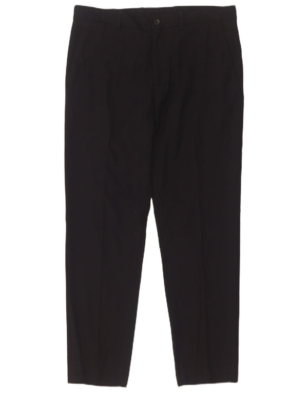 Zara Pantalon Chino Slim Homme EU 40 Medium W31 L29 Noir