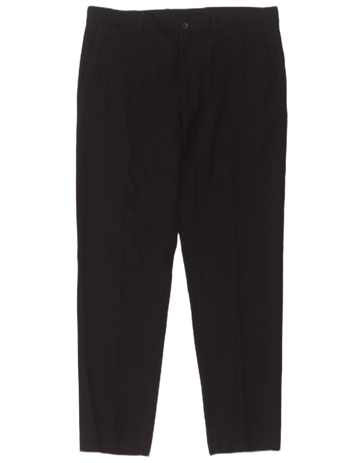 Zara Pantalon Chino Slim Homme EU 40 Medium W31 L29 Noir