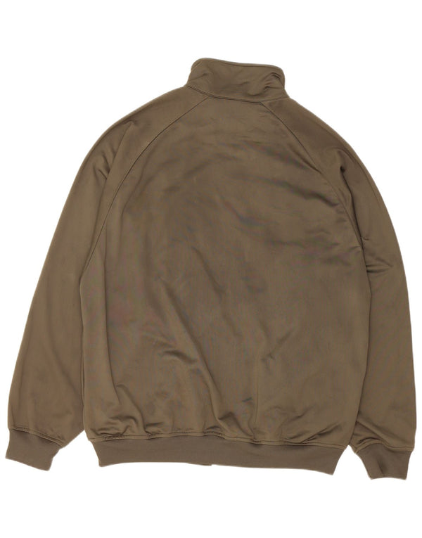 Kappa Veste de survêtement pour homme XL Kaki Polyester