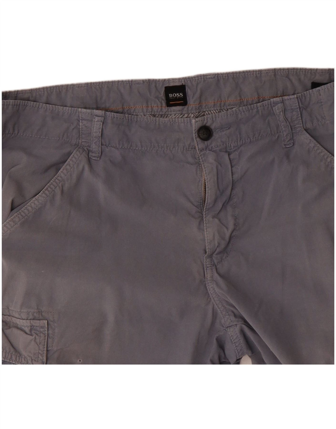 HUGO BOSS Short Cargo Homme W38 XL Bleu