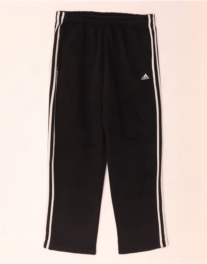 Adidas Pantalon de survêtement pour homme en coton noir moyen