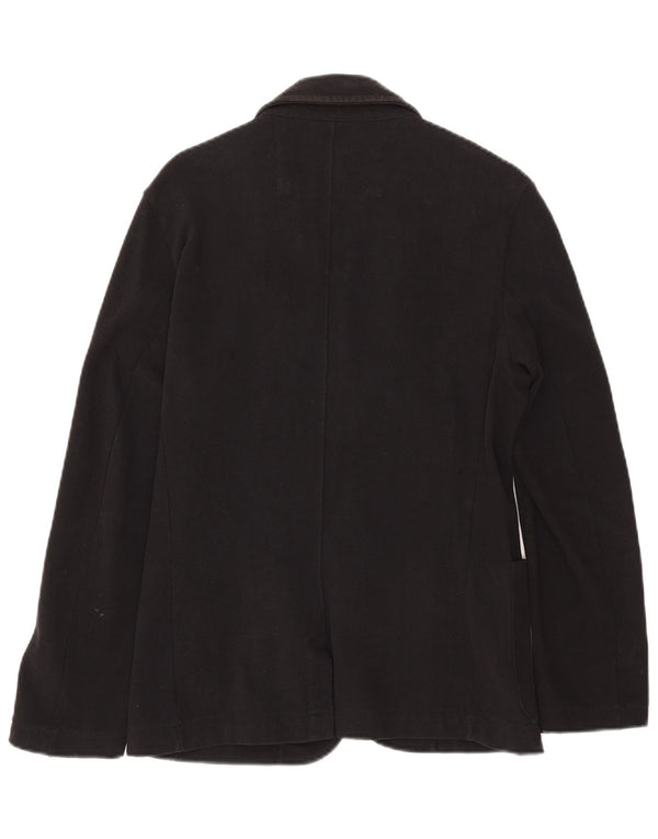 Guess Veste Blazer Slim Fit à 2 Boutons pour Homme UK 32 2XS Coton Noir