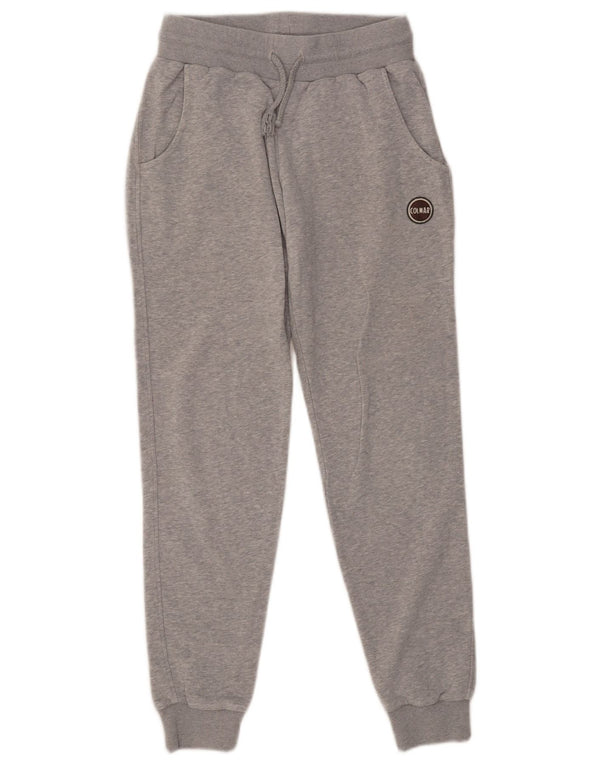 Colmar Homme Pantalon De Survêtement Joggers Petit Gris Moucheté Coton