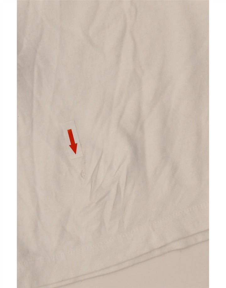 Levi's T-Shirt Top XL Homme Blanc Coton