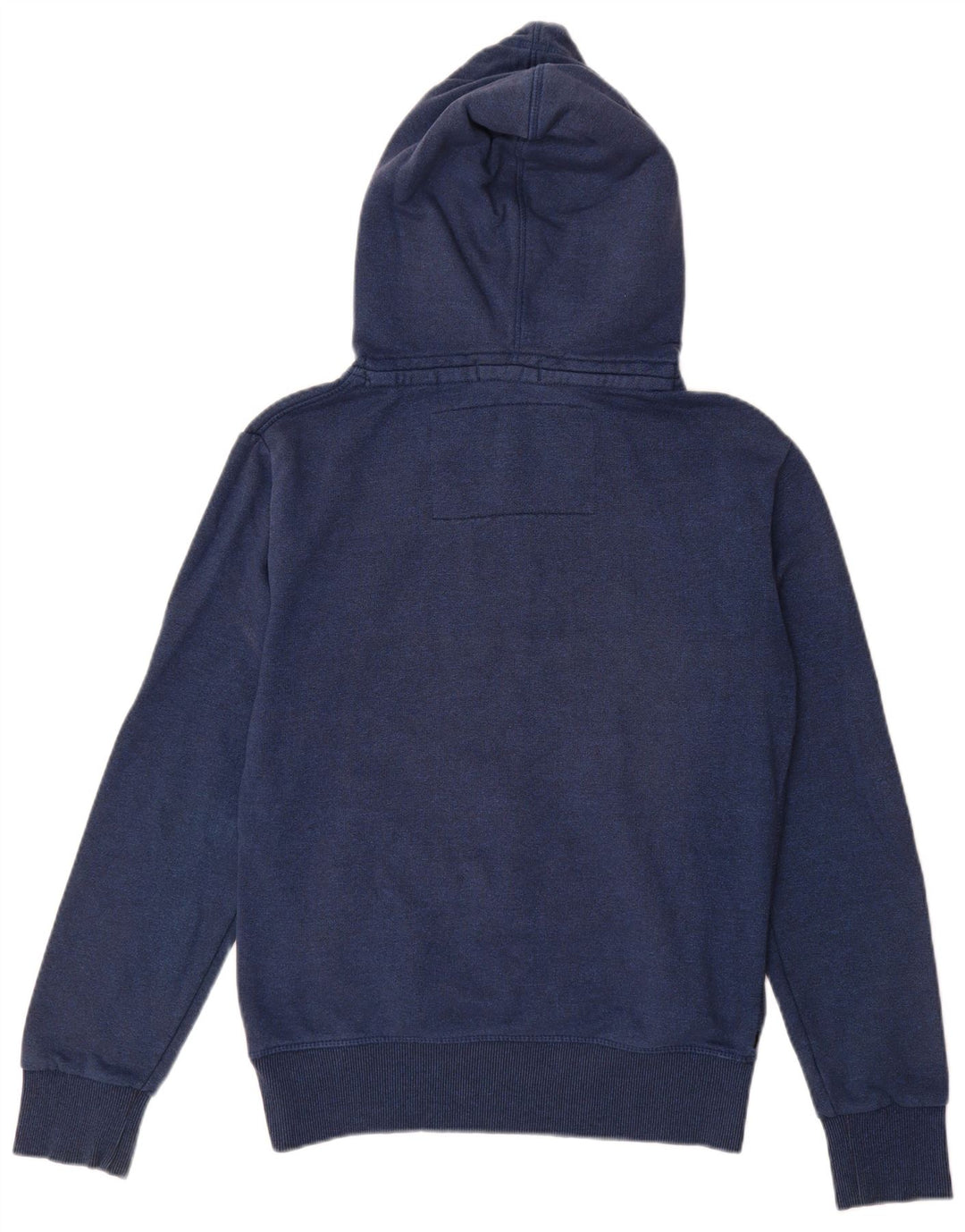 Superdry Pull à capuche pour homme en coton bleu marine Small