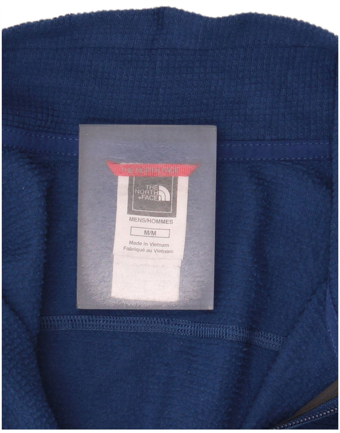 The North Face Pull polaire à col zippé pour homme Bleu marine moyen Polyester