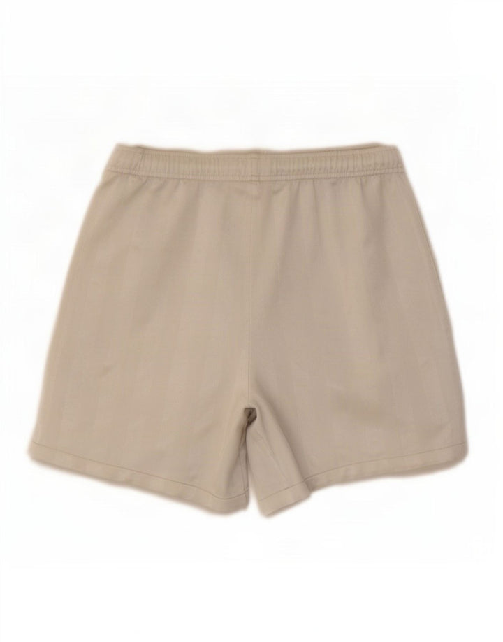 Nike Short de sport Dri Fit pour homme en polyester à fines rayures gris moyen