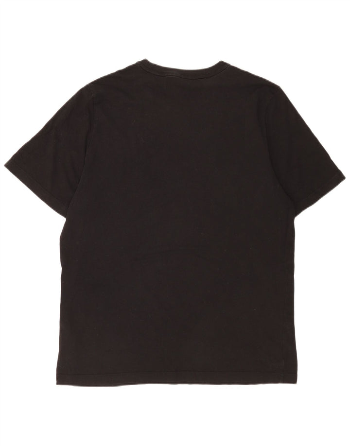Puma T-shirt graphique pour hommes, grand, noir, coton