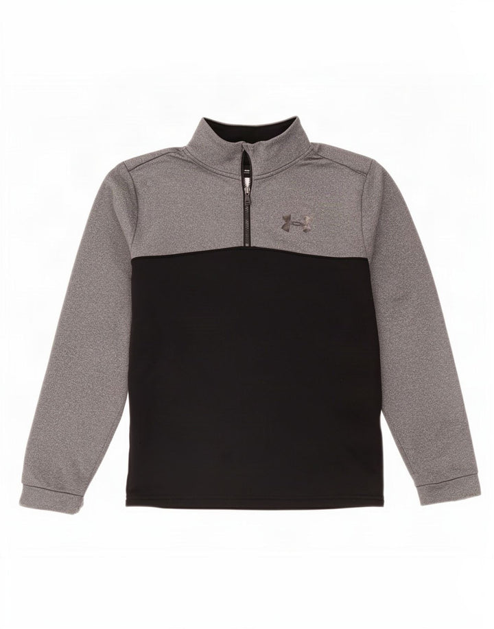 Under Armour Cold Gear Pull Survêtement Haut Garçon 11-12 Ans Grand Gris