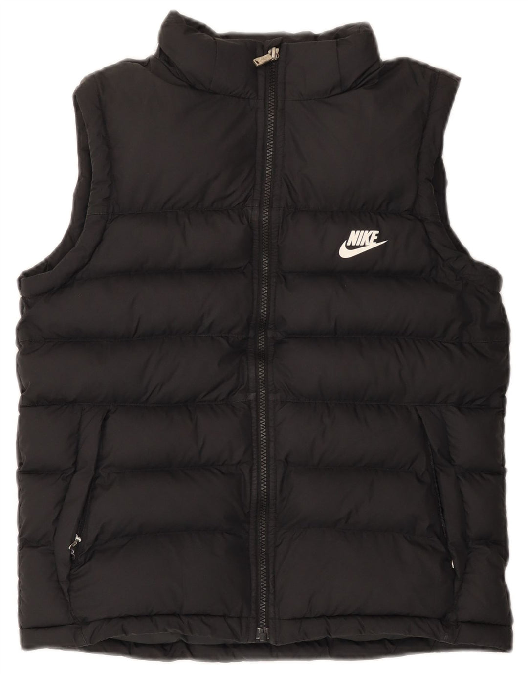 Nike Garçon Gilet Rembourré 13-14 ans XL Noir Polyester