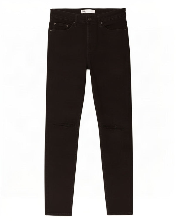 Zara Jean skinny pour homme EU 42 Large W32 L28 Coton noir