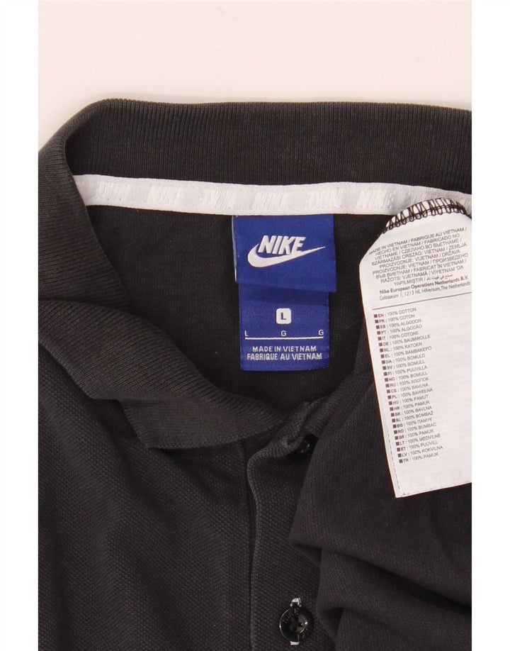 Nike Polo Homme Grand Noir Coton