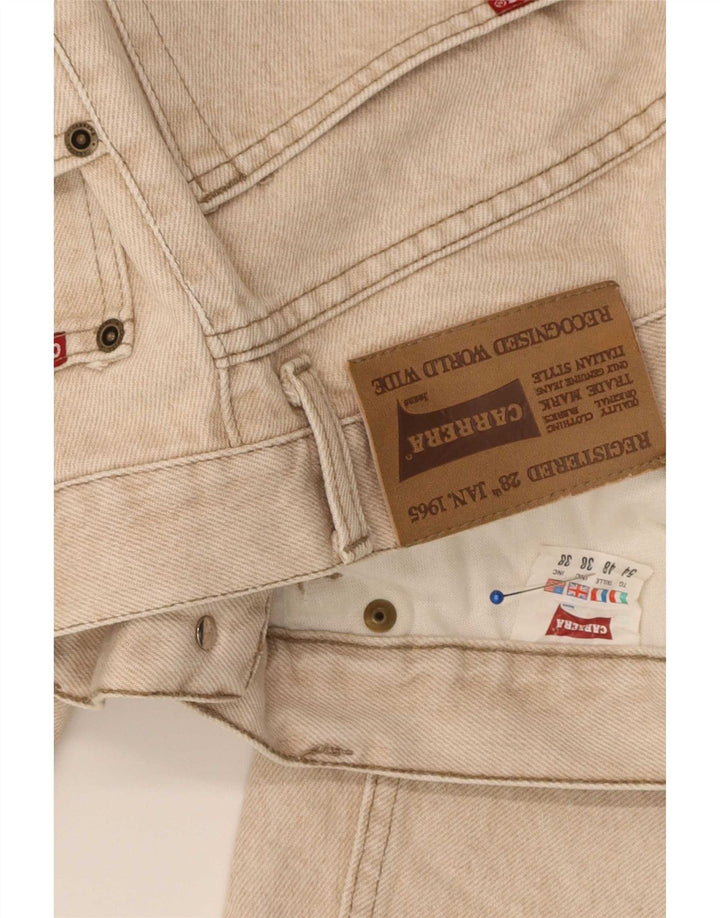 Carrera Jean Droit Homme W38 L32 Beige Coton