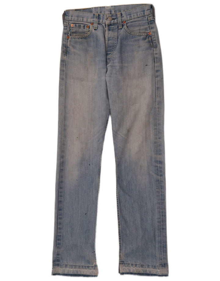 Levi's Jean Droit 501 Femme W29 L31 Bleu Coton