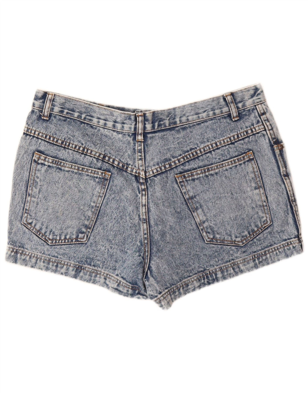 BERTO LUCCI Short en Jean Femme W34 Grand Bleu Coton