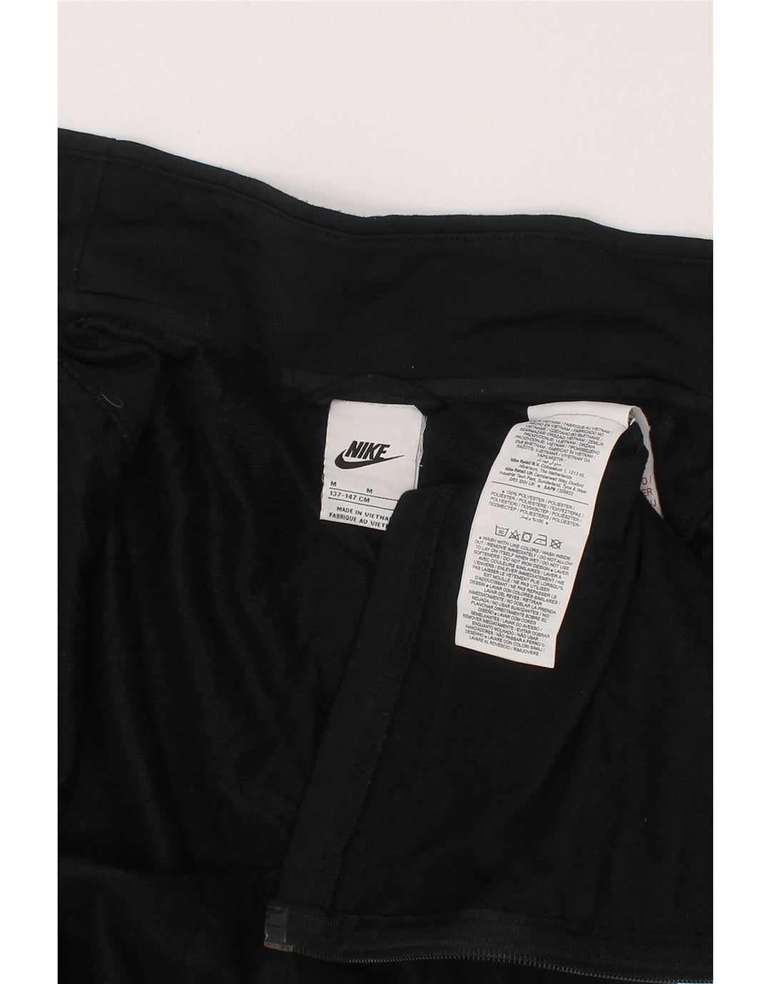 Veste de survêtement Nike garçon 10-11 ans noir moyen polyester