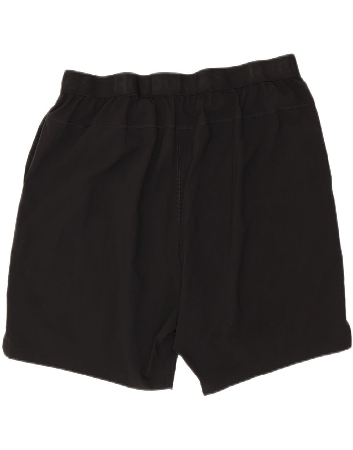 Reebok Short de Sport Speedwick Homme 2XL Noir Polyester