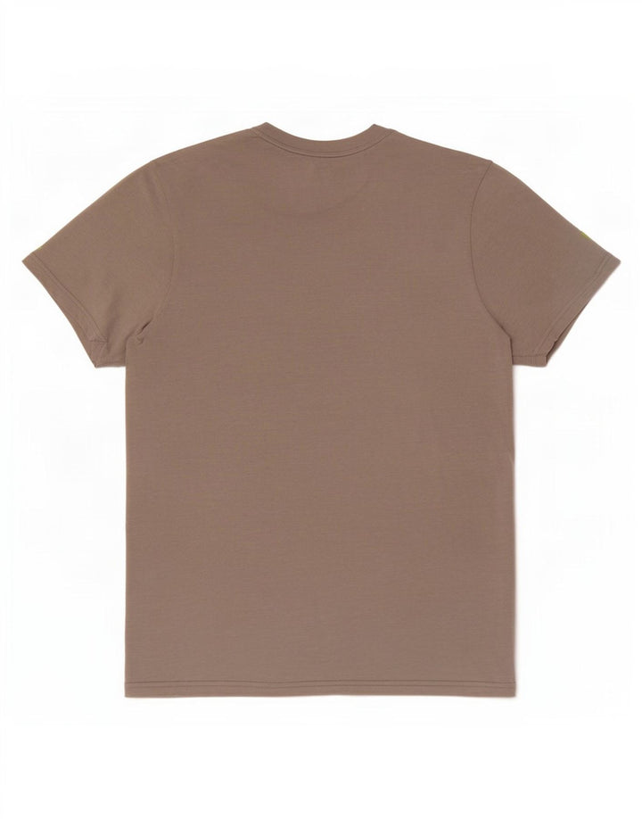 Adidas T-shirt graphique pour hommes, grand, marron, polyester