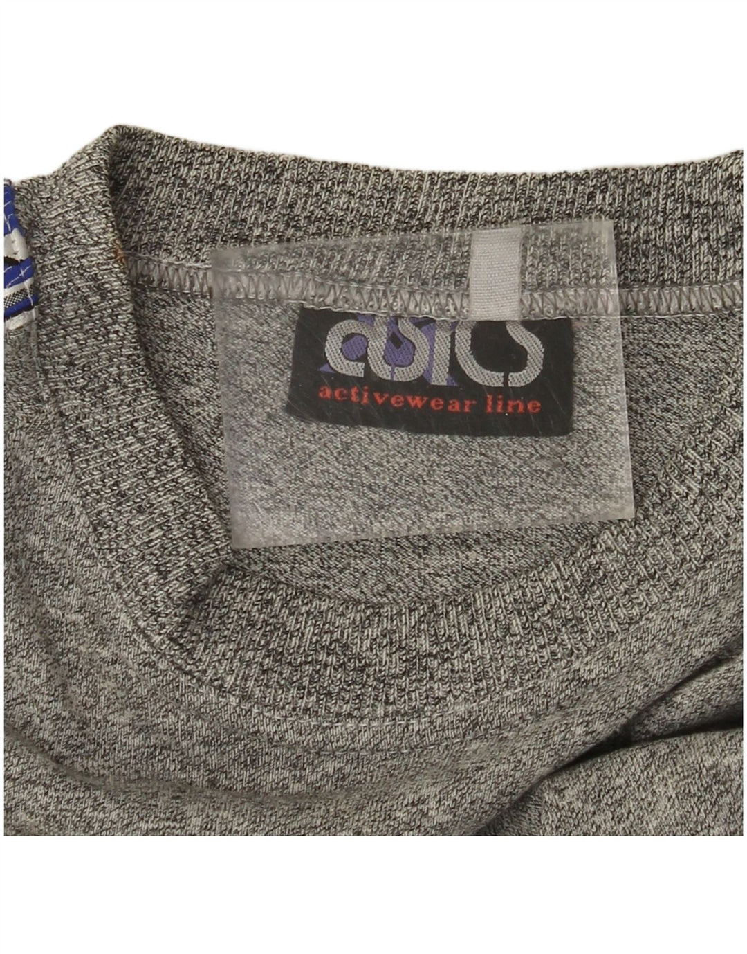 ASICS T-shirt graphique pour hommes, petit, gris moucheté