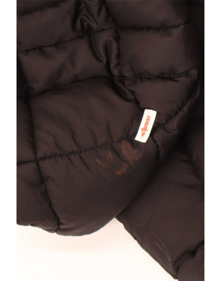 Jordan Veste rembourrée à capuche pour garçon 13-14 ans XL Noir Polyester