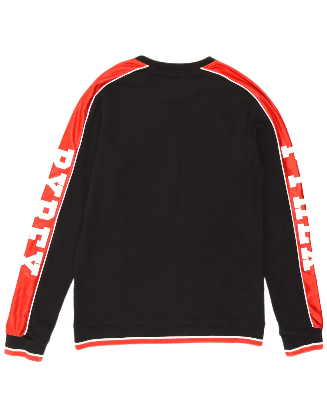 Pyrex Sweat-shirt graphique pour homme en coton color block noir moyen