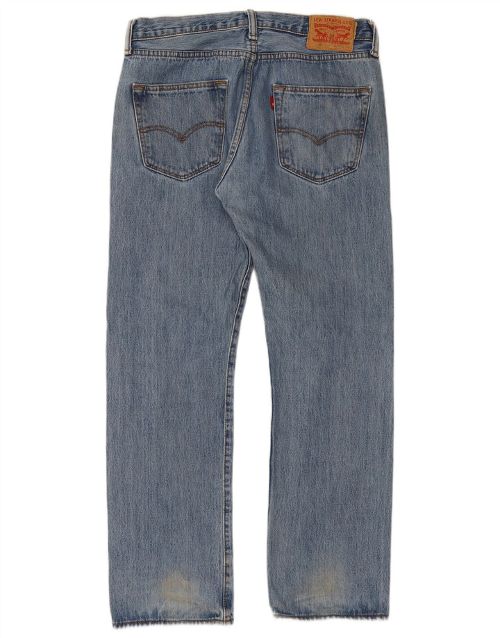 Levi's Jean Droit 501 Homme Bleu W32 L30 Coton