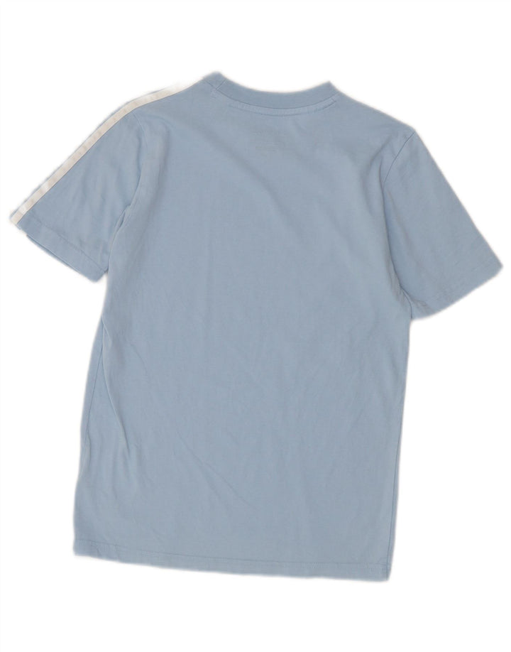 ADIDAS T-Shirt Garçon 11-12 ans Bleu Coton