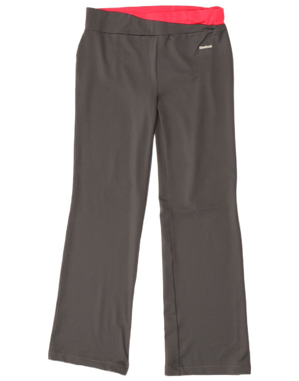 Reebok Pantalon de survêtement pour femme UK 44 Large Gris Polyester