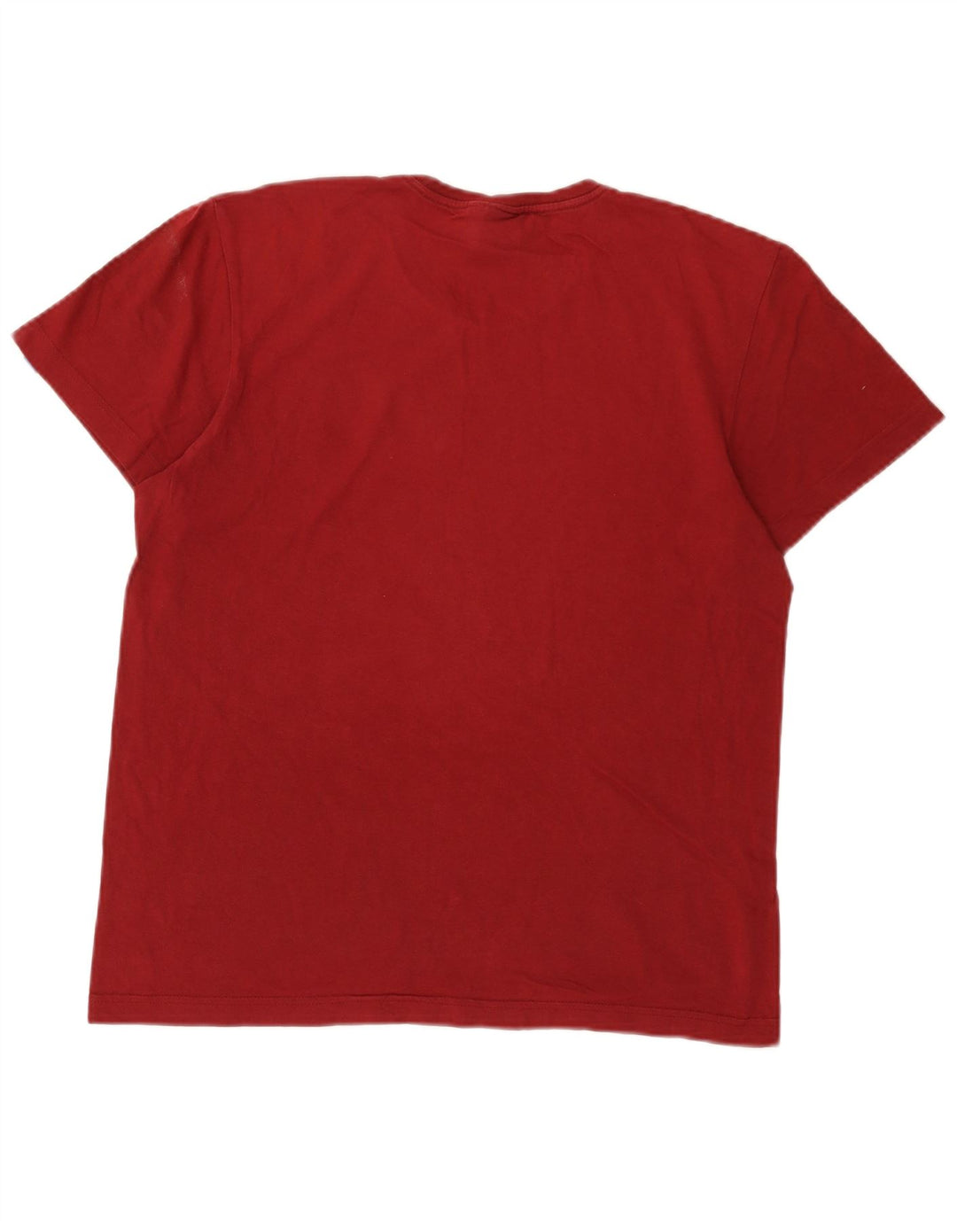 Adidas T-Shirt Graphique Homme Bordeaux Moyen
