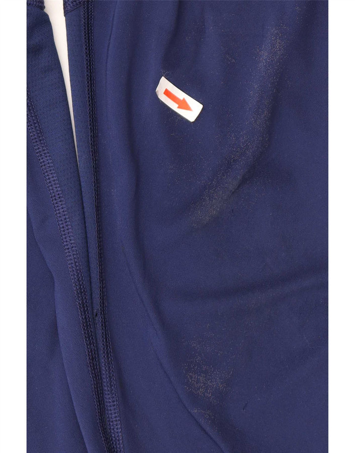 Adidas Leggings Femme UK 14 Bleu Marine Moyen