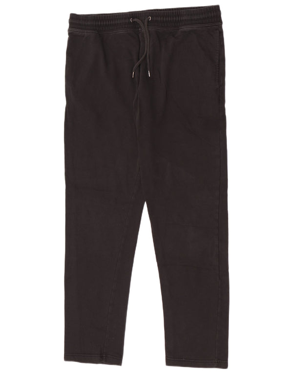 Marks & Spencer Pantalon de survêtement pour homme Large Noir Coton