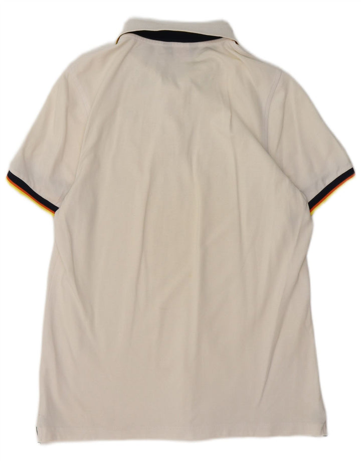 K-WAY Polo Homme Coton Blanc Moyen
