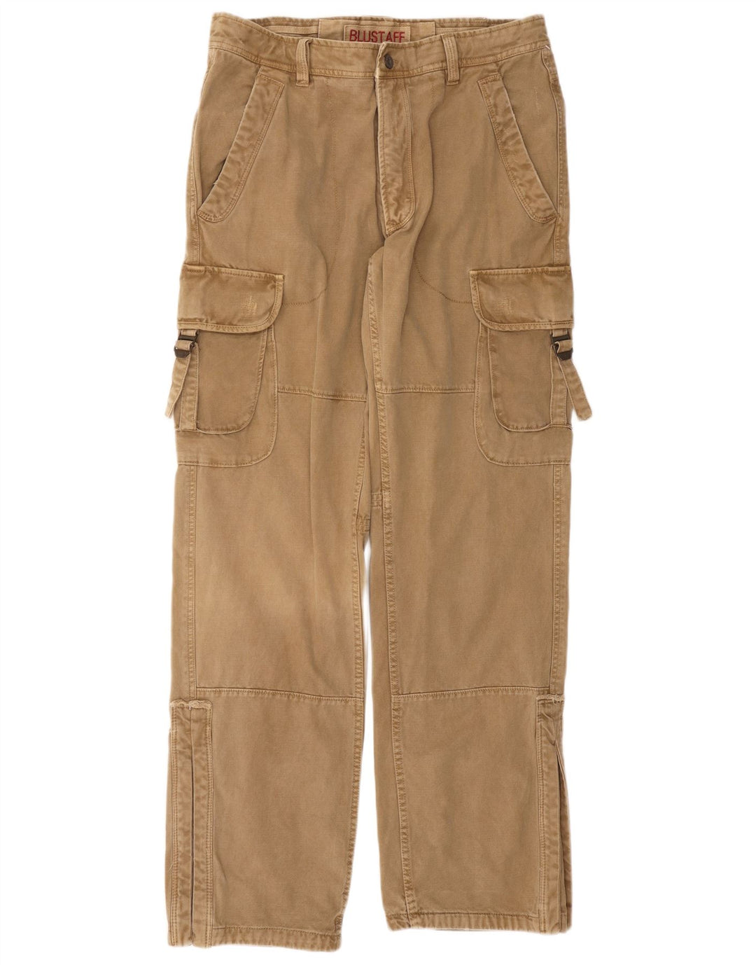 Blustaff Pantalon Cargo Droit Homme IT 52 XL W38 L34 Coton Beige
