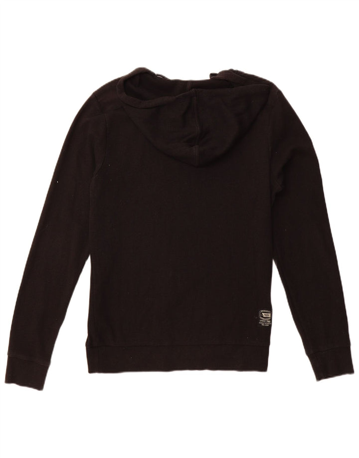 Mossimo Haut à capuche graphique à manches longues pour homme Noir moyen