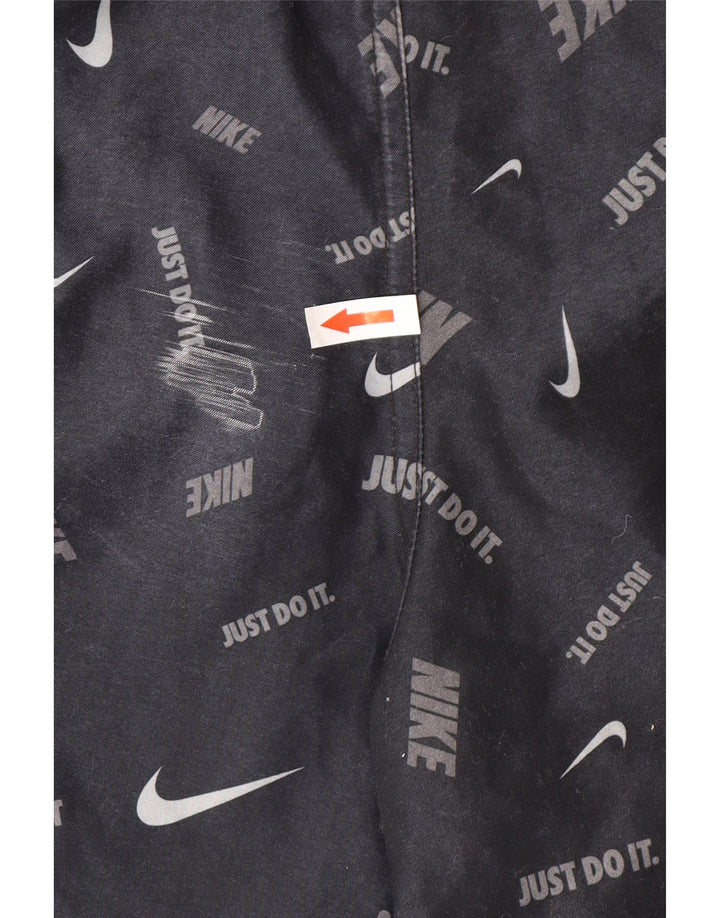 Nike Short de bain graphique pour homme Medium W30 L8 Bleu marine