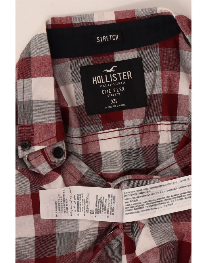 Hollister Chemise XS Multicolore Check Cotton Homme