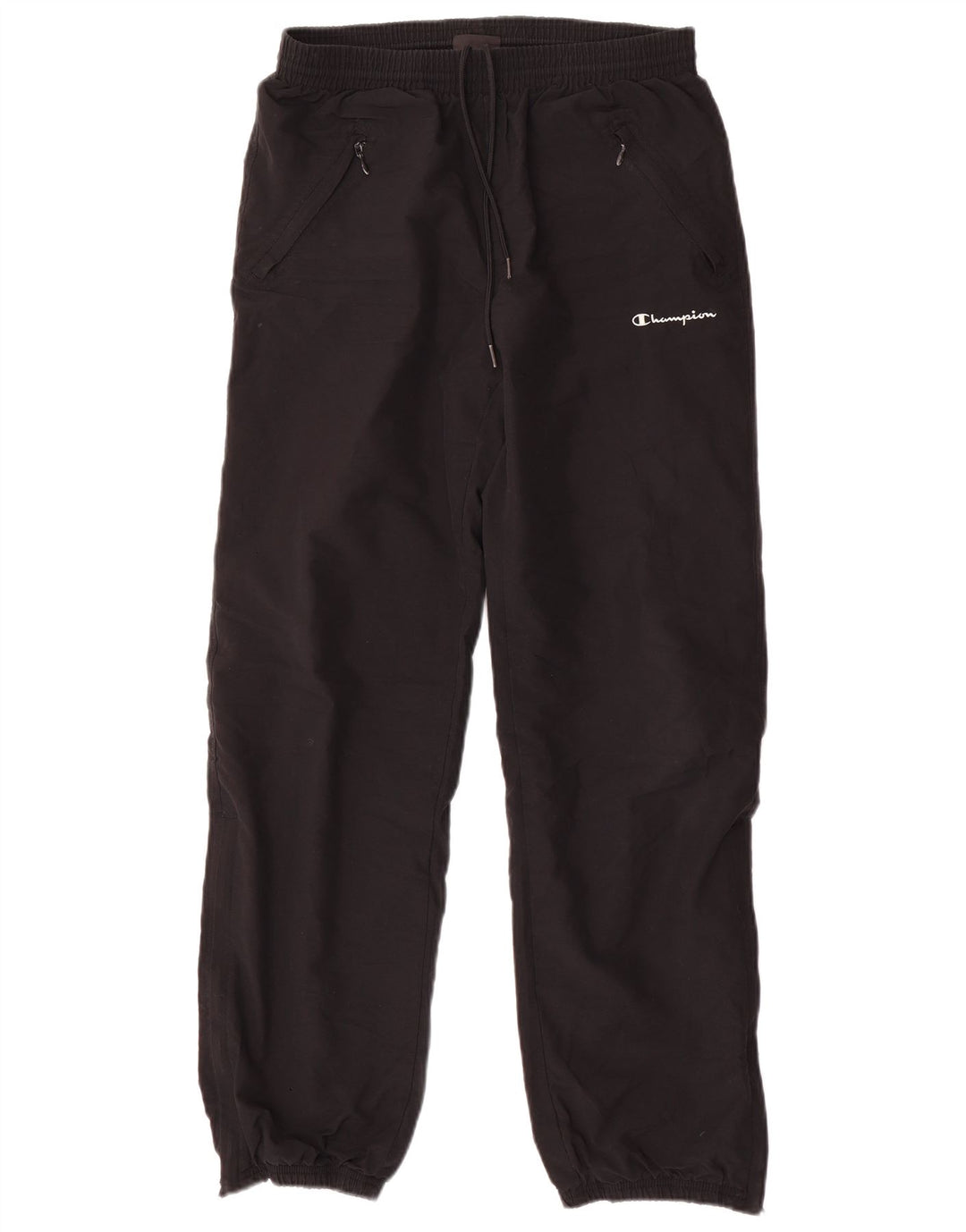 Champion Pantalon de survêtement pour homme Pantalon de jogging Petit Noir Polyester